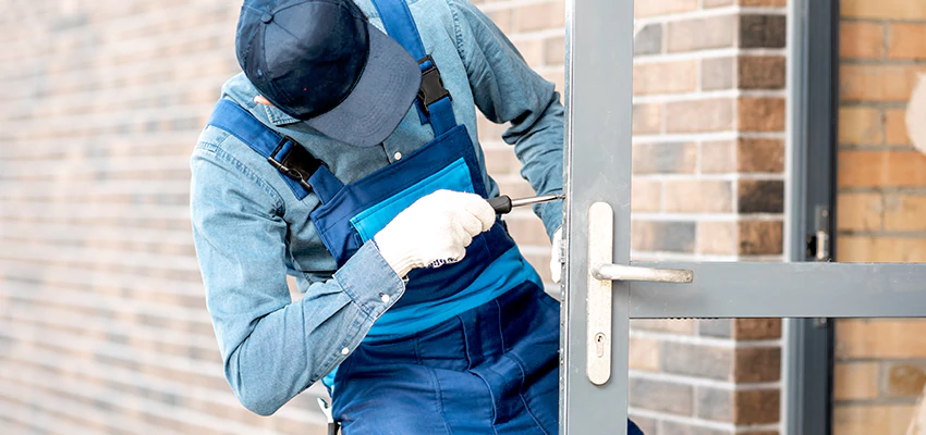 Pivot Storefront Door Locks Installation in El Dorado Hills, California