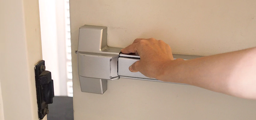 Roller Gate Panic Bar Installation in El Dorado Hills, California